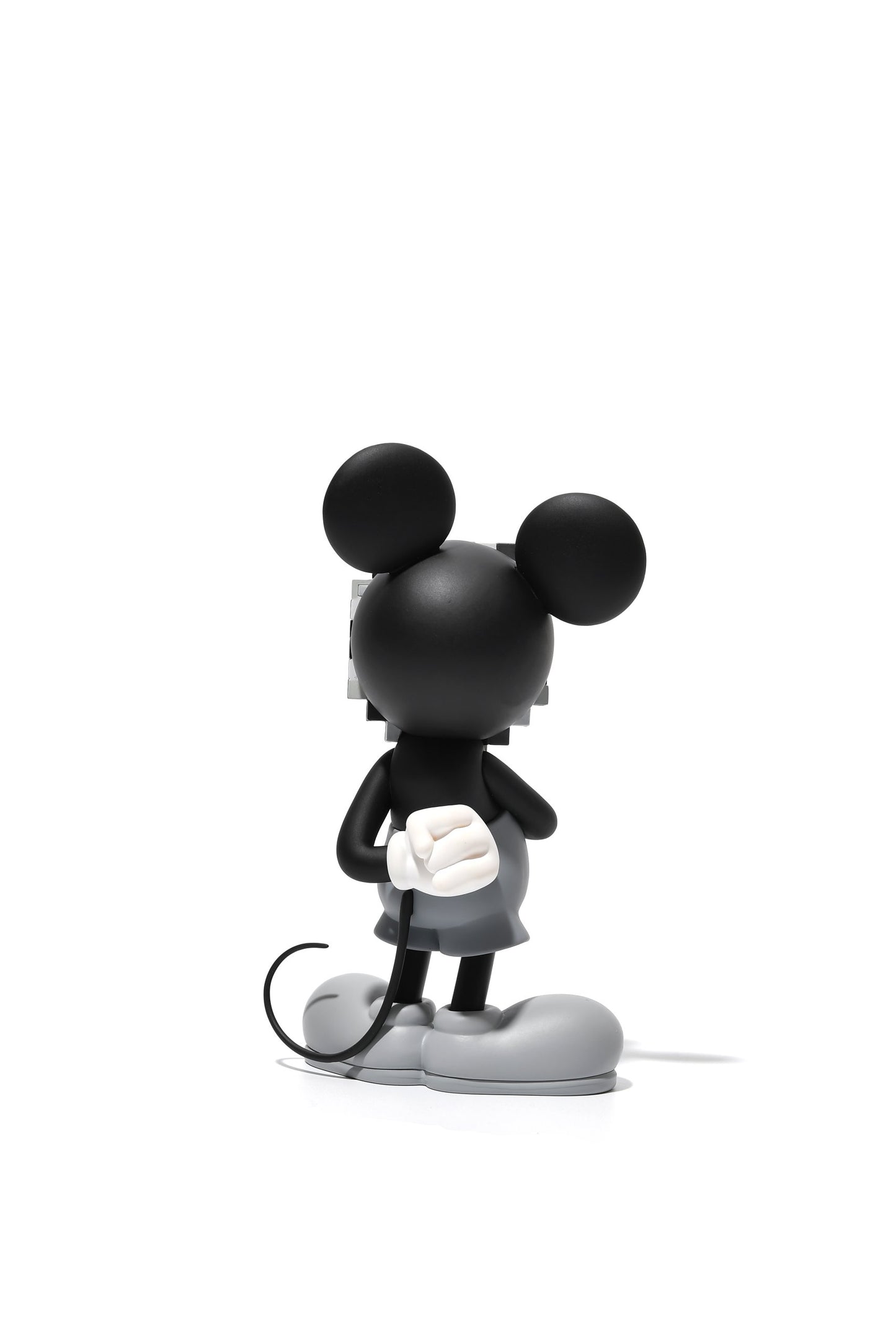 迷你版本 Mickey Mouse (mosaic art style) (黑白色) (15cm Tall) 亞州地區免運費 (Free shipping in Asia Only)