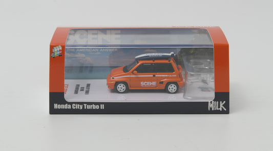 Honda City Turbo II with Motocompo special version (Scene by Ice Fire) (此價格包含運費)