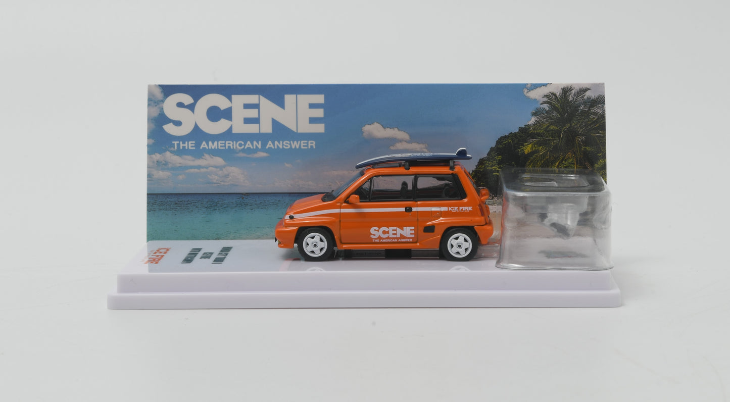 Honda City Turbo II with Motocompo special version (Scene by Ice Fire) (此價格包含運費)