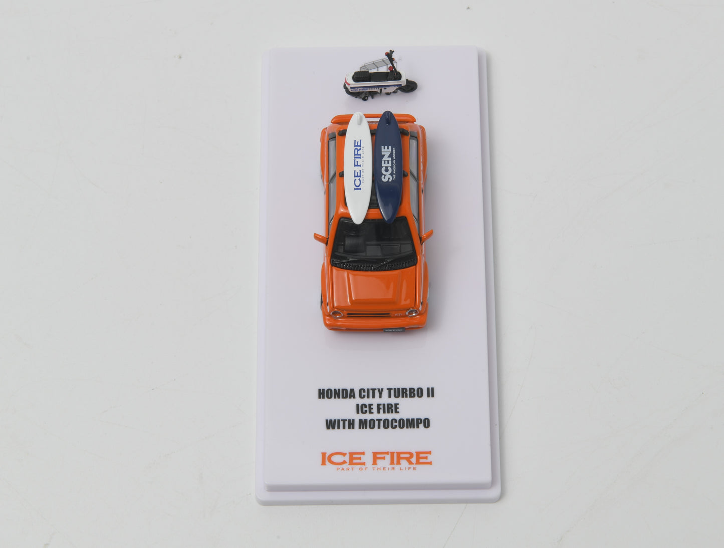 Honda City Turbo II with Motocompo special version (Scene by Ice Fire) (此價格包含運費)