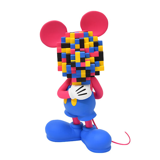 Mickey Mouse (mosaic art style) (波普色) (40cm Tall) (此價格不含運費)